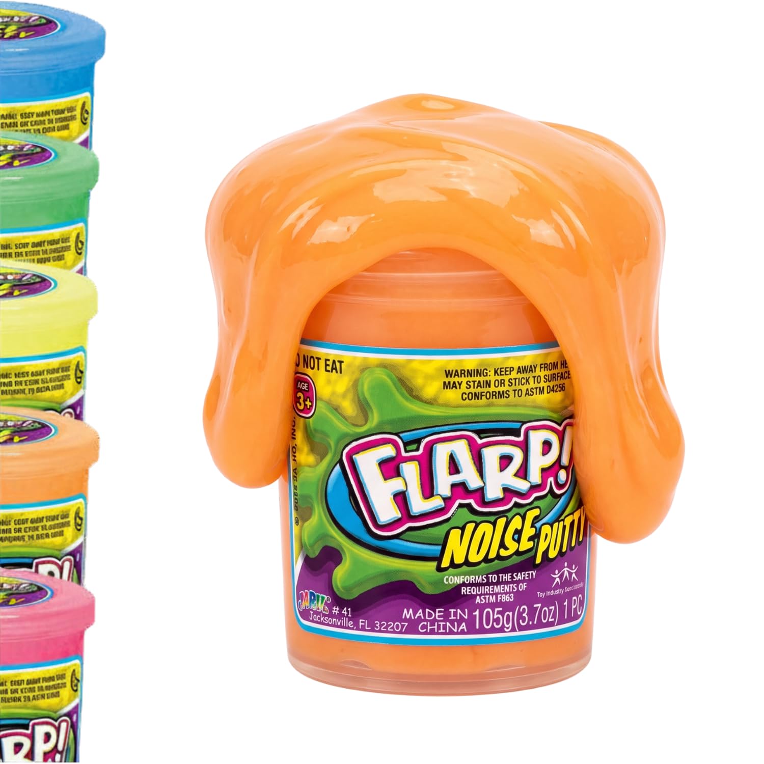 Amazon.com: JA-RU Flarp Noise Putty for Kids with Plastic